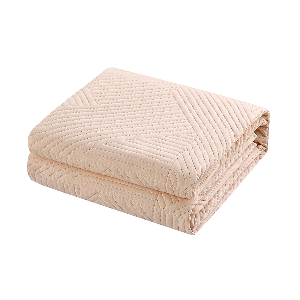 100% polyester kationisk mikrofiber ultralyds sengetæppe