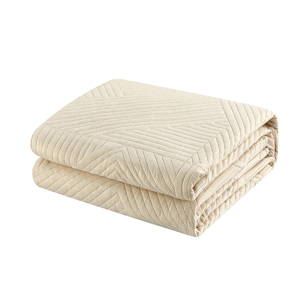 100% polyester kationisk mikrofiber ultralyds sengetæppe
