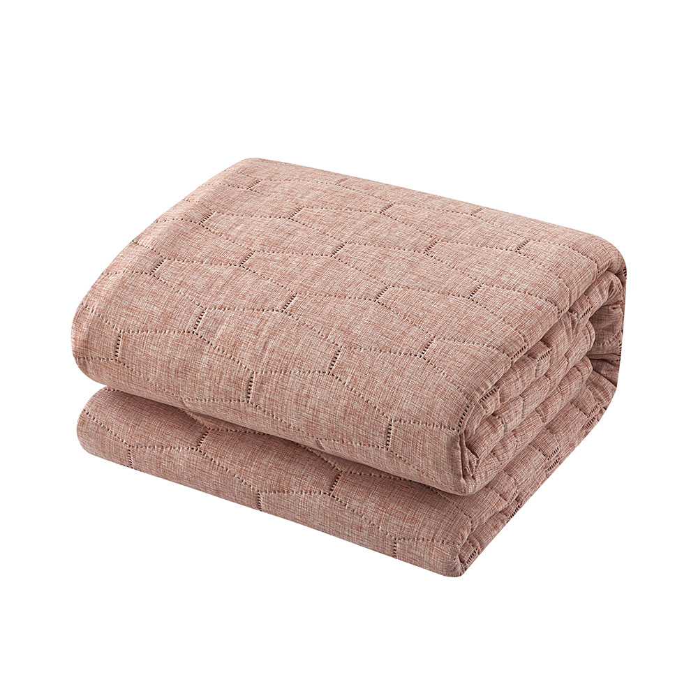 100% polyester kationisk mikrofiber ultralyds sengetæppe